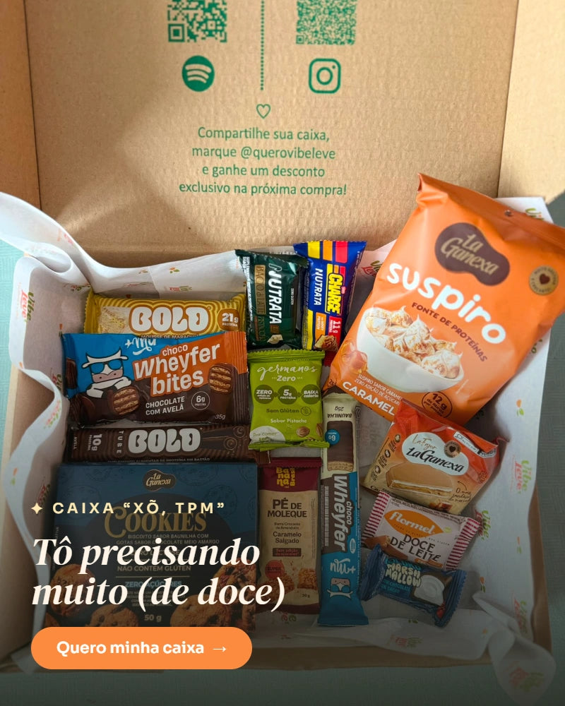 Caixa Xô TPM — Tô Precisando Muito (de doce!)
